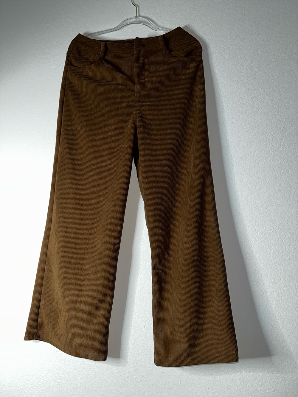 Halara Women's Wide-Leg Corduroy Pants - Brown